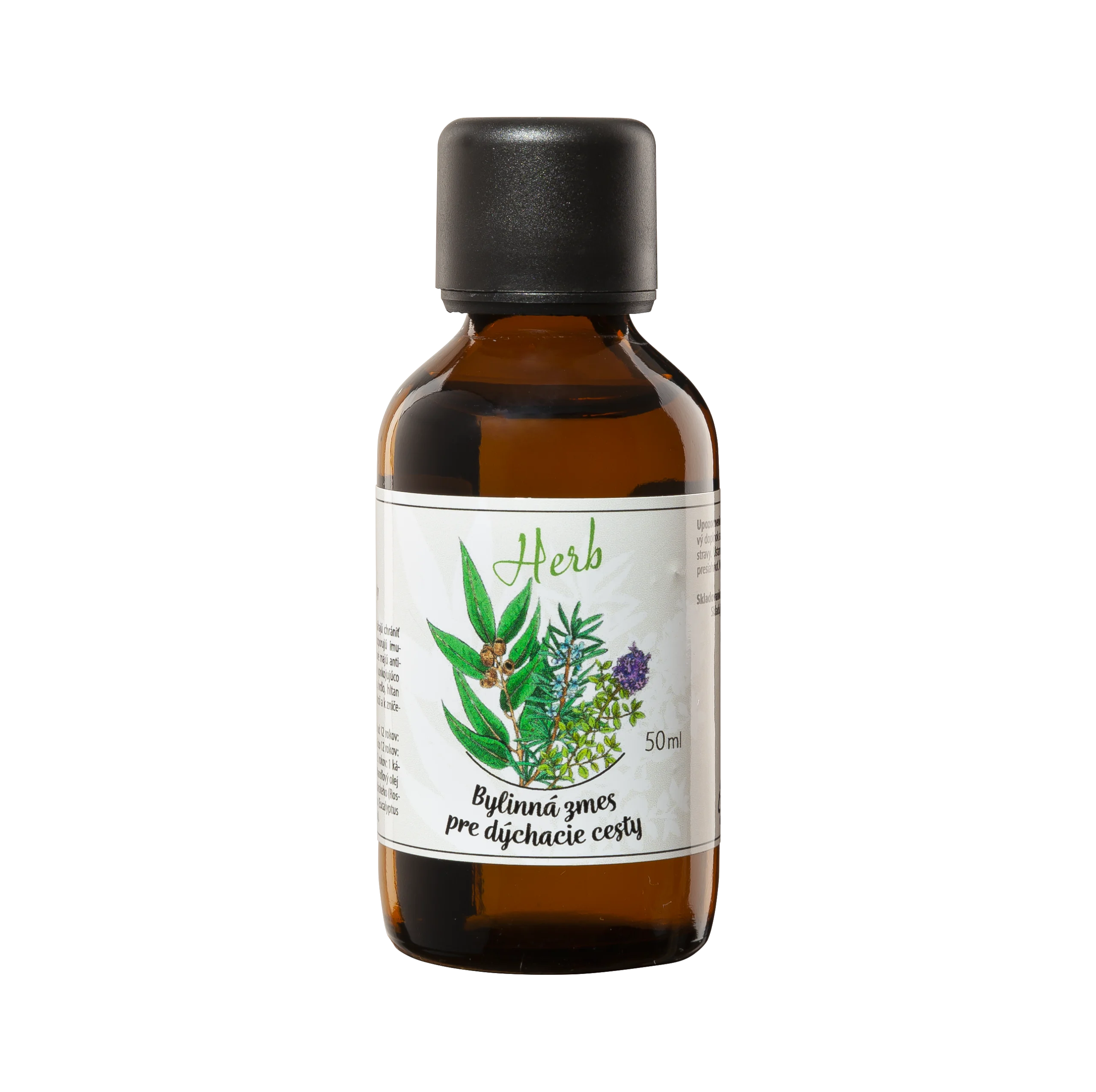 Biomineral Bylinná směs pro dýchací cesty 50ml