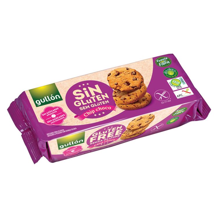 Gullón Chips Choco bez lepku a cukru 125g