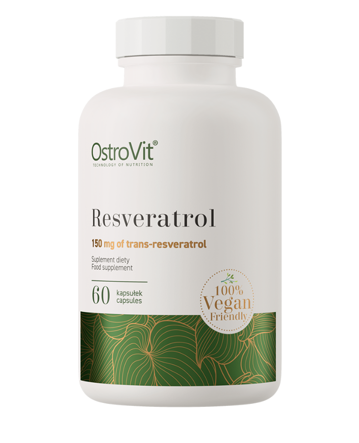 OstroVit Resveratrol VEGE 60 kapslí