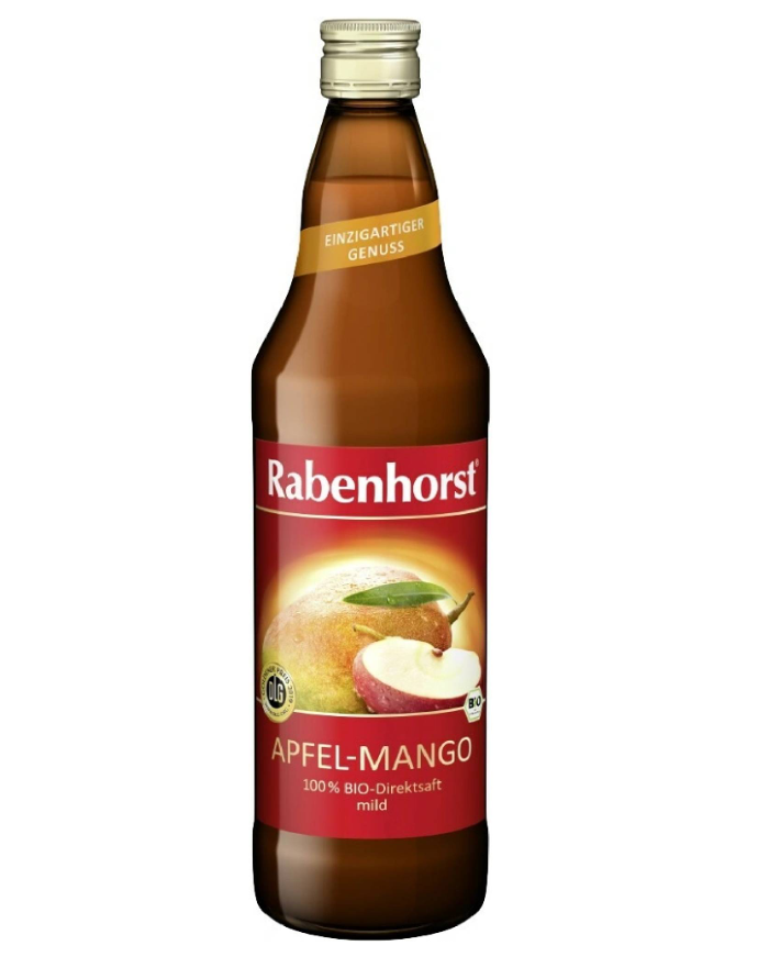 Rabenhorst Jablečno-mangová šťáva Bio 750ml