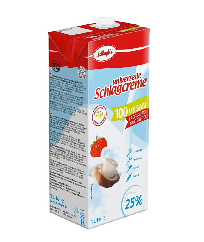 Schlagfix Rostlinná šlehačka 25 % 1000 ml
