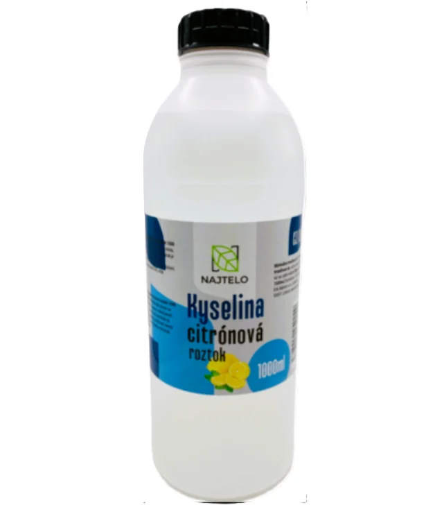 Najtelo kyselina citronová roztok 1L