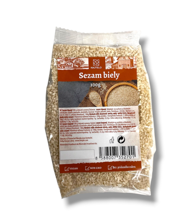Sezamová semínka bílá 100g