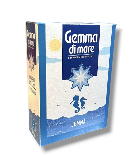 Gemma Di Mare Mořská jedlá Sůl jodidovaná jemná 1 kg