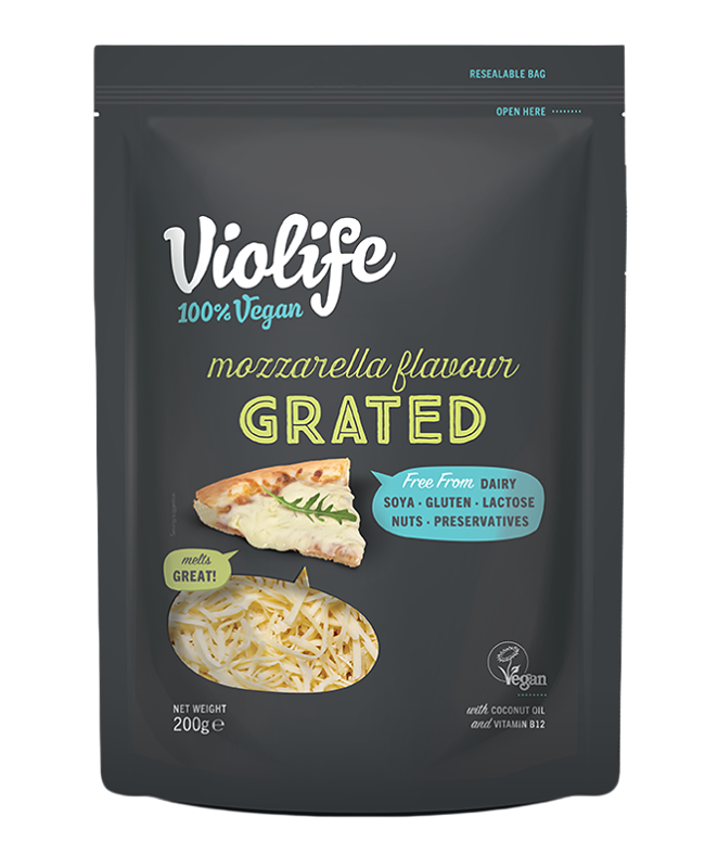 Violife sýr rostlinný mozzarella strouhaný 200g