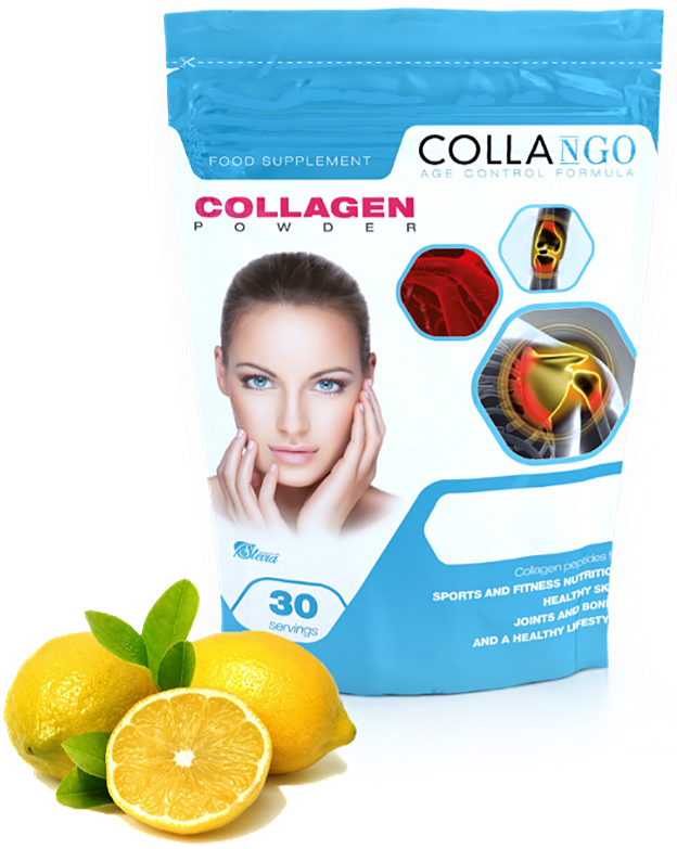 Collango Hydrolyzovaný kolagen Citrón 360g
