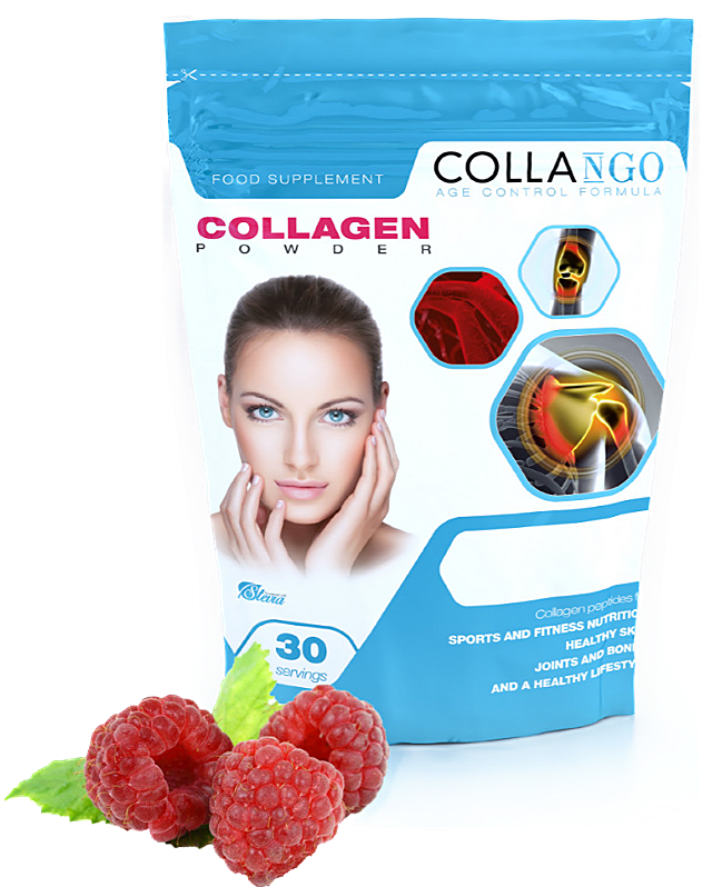 Collango Hydrolyzovaný kolagen Malina 330g
