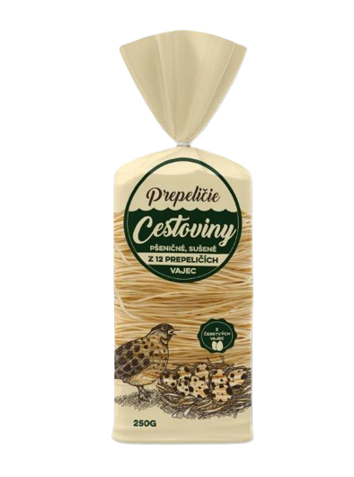 Komako Křepelčí Těstoviny Nitovky 250 g