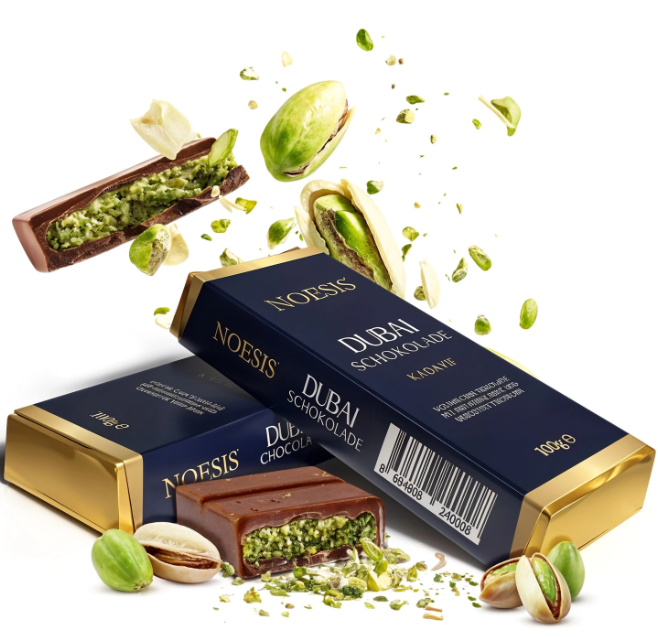 Noesis Dubajská čokoláda s pistáciovým krémem 95g EXP.: 19.09.2026