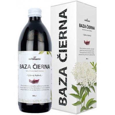 Nefdesanté Baza černá šťáva 500ml