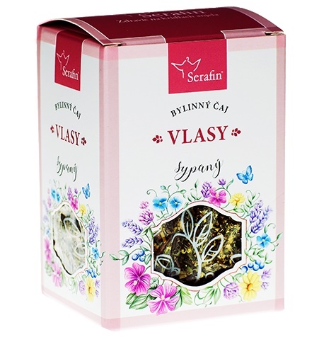 Serafin Vlasy - bylinný čaj sypaný 50 g