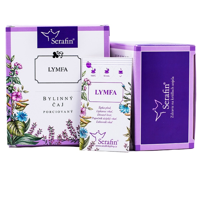 Serafin Lymfa - bylinný čaj porcovaný 15 x 2,5 g