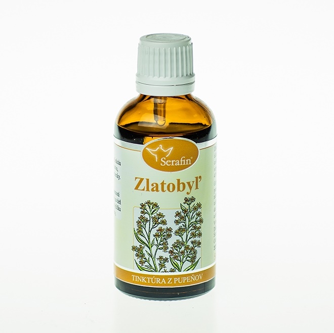Serafin Zlatobýl - tinktura z pupenů 50 ml