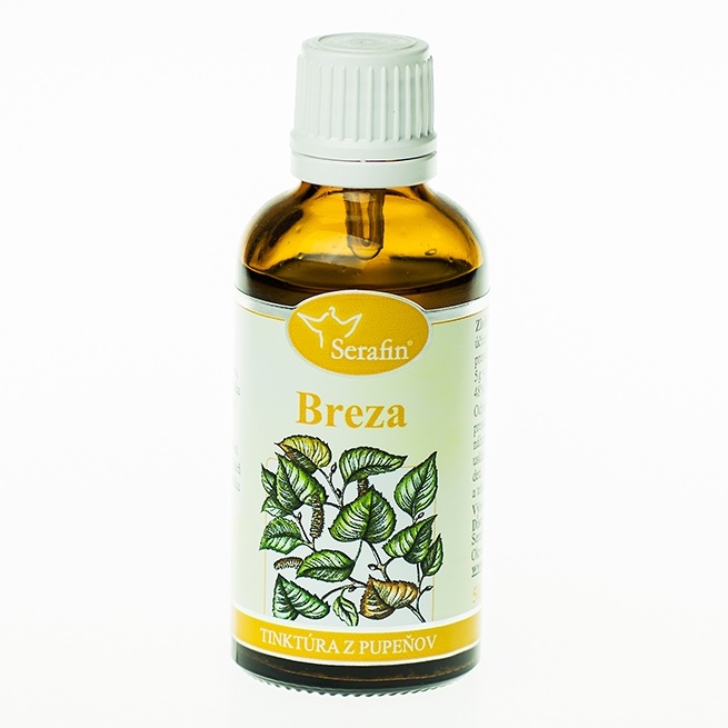 Serafin Bříza - tinktura z pupenů 50 ml