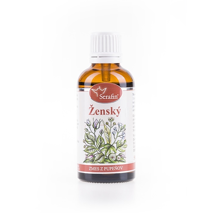 Serafin Ženský - tinktura ze směsi pupenů 50 ml