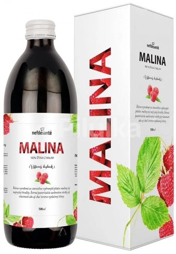 Nefdesanté Malinová šťáva 500 ml