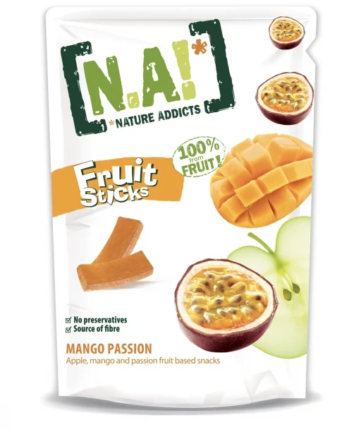 N.A! Ovocné Tyčinky Marakuja & Mango 35g