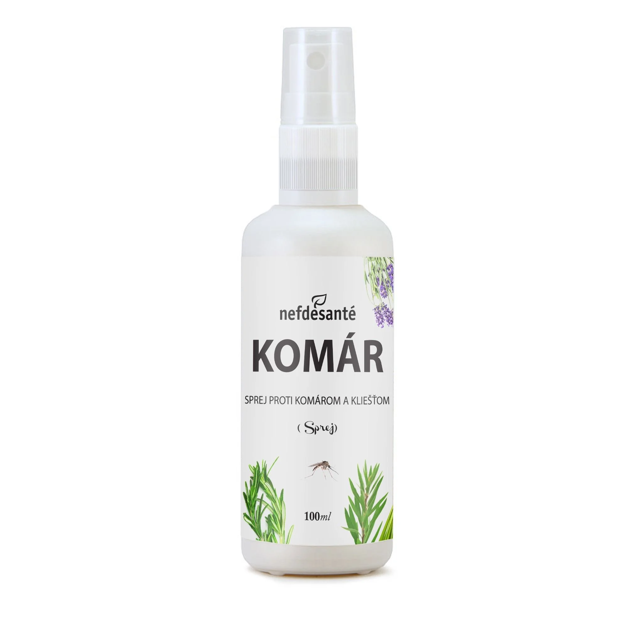 Komár - sprej proti komárům a klíšťatům 100ml