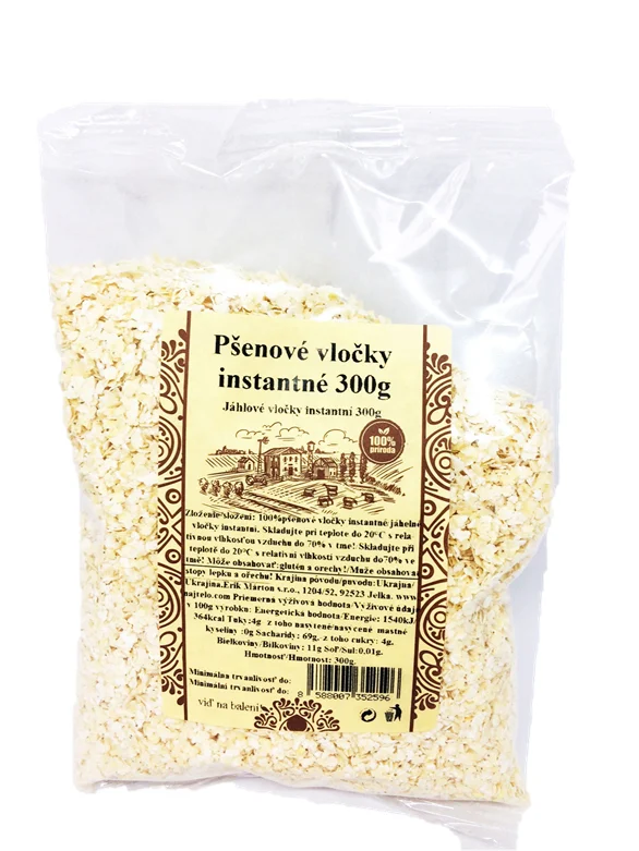Najtelo Pšeničné vločky instantní 300g
