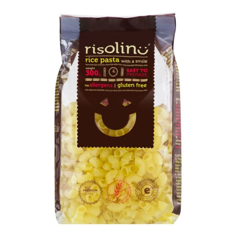 RISOLINO Rýžové těstoviny kolínka 300g