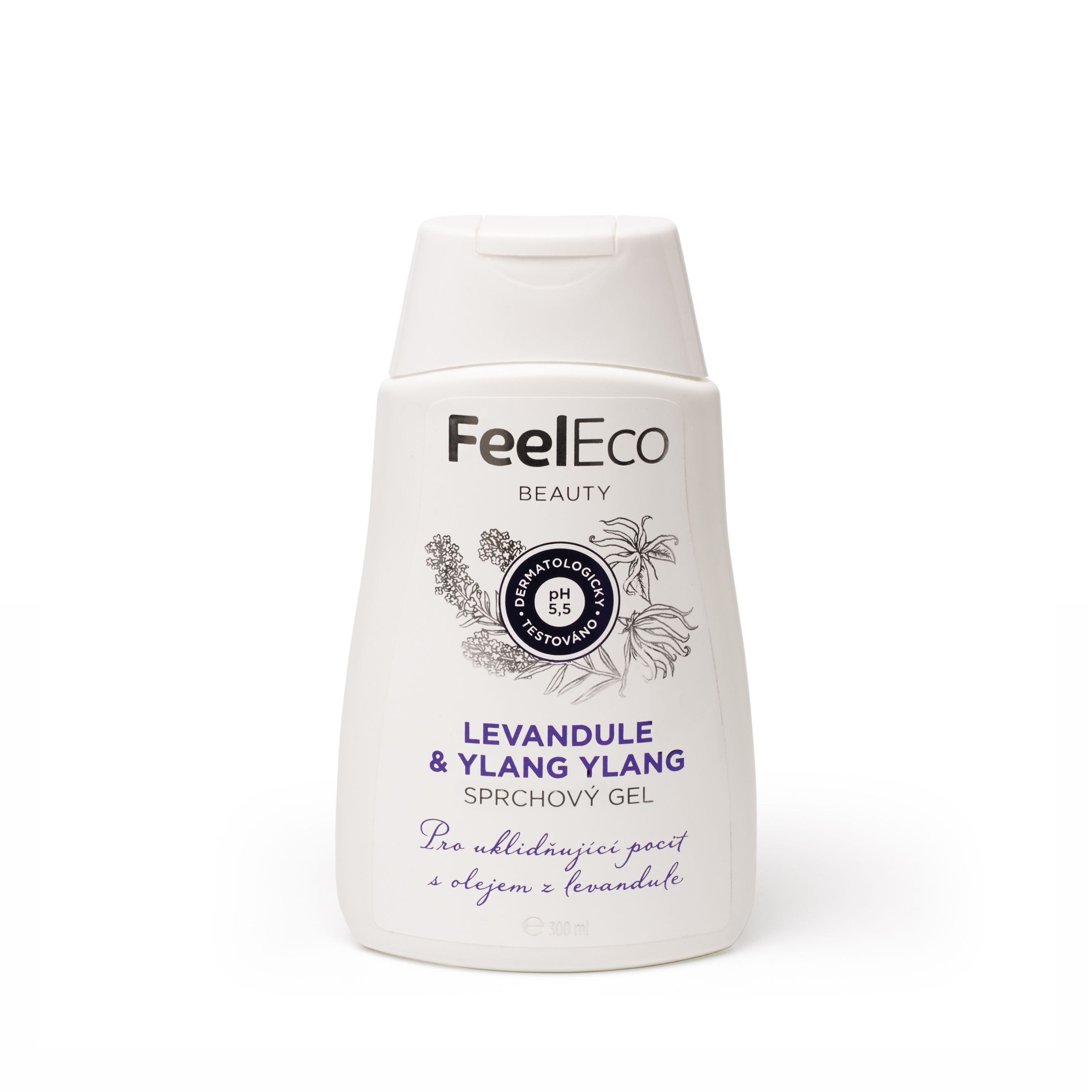 FeelEco Sprchový gel Levandule a Ylang-ylang 300ml