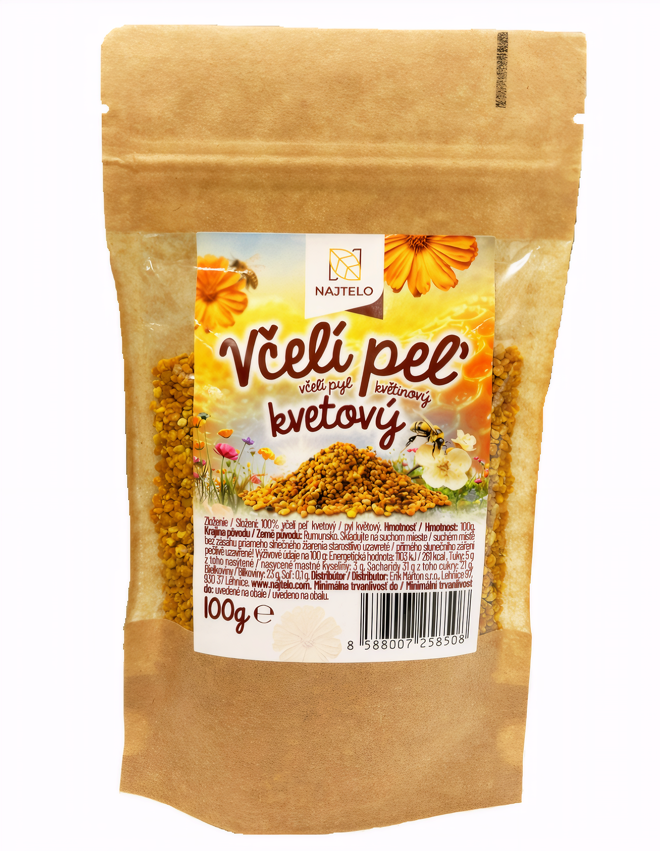 Najtělo včelí pyl květový 100g