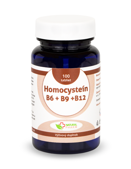 Natural Pharm Homocystein B6 + B9 + B12 100 tablet