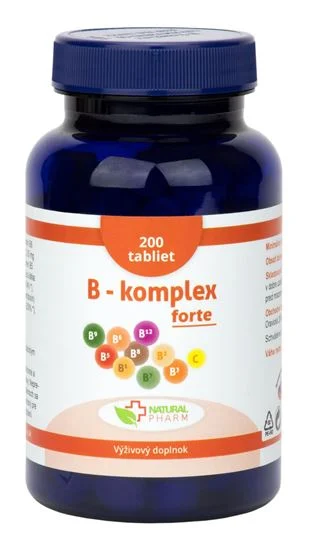 Natural Pharm B komplex Forte 200 tablet