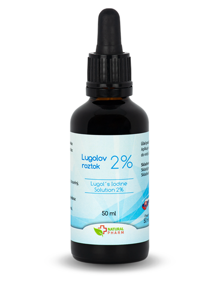 Natural Pharm Lugolův roztok 50 ml kapky - roztok jódu