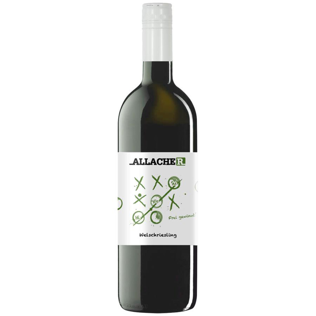 Winzerhof Allacher Burgundské Bílé Rizling Suché víno bez histaminu bílé suché 0,75 l