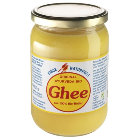 Finck Naturkost Ghee 100% Bio Ajurvédské máslo 480g