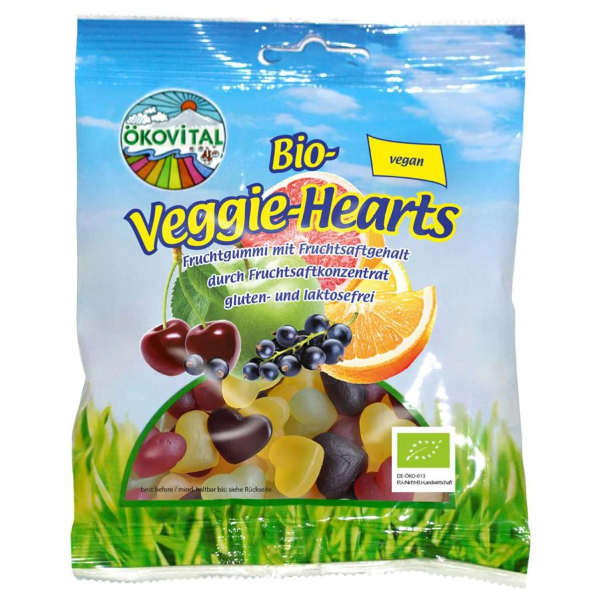 Ökovital BIO Veggie-Hearts srdíčka 80g