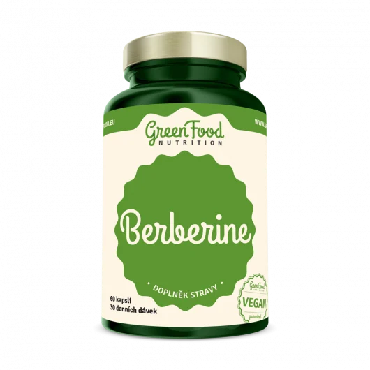 GreenFood Berberine 60 kapslí