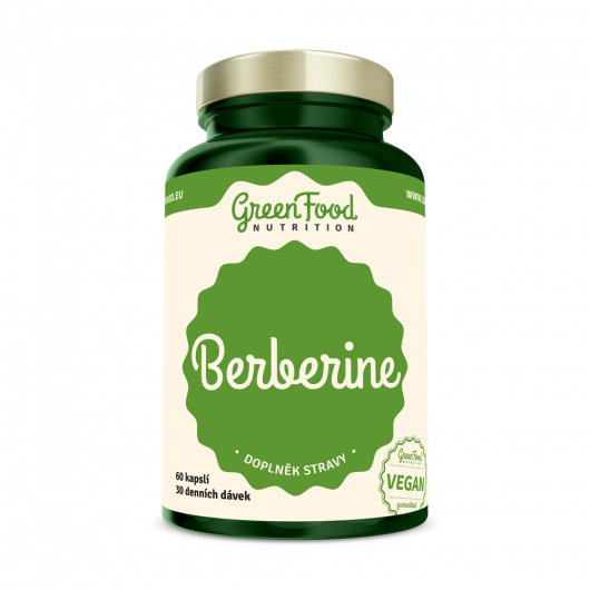GreenFood Berberine 60 kapslí