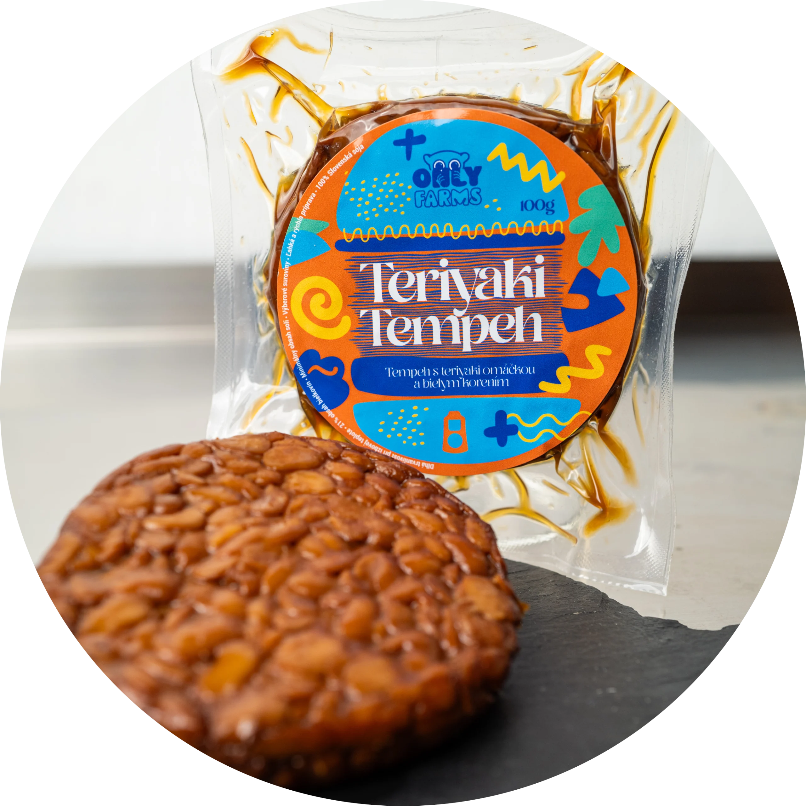 Only Farms Teriyaky tempeh 100g