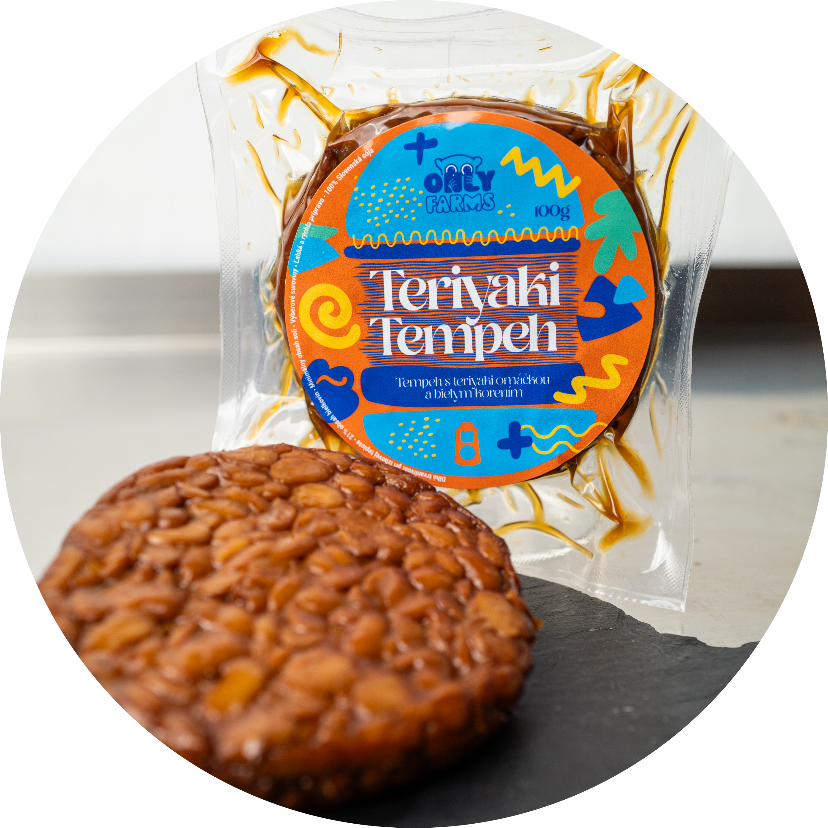 Only Farms Teriyaky tempeh 100g