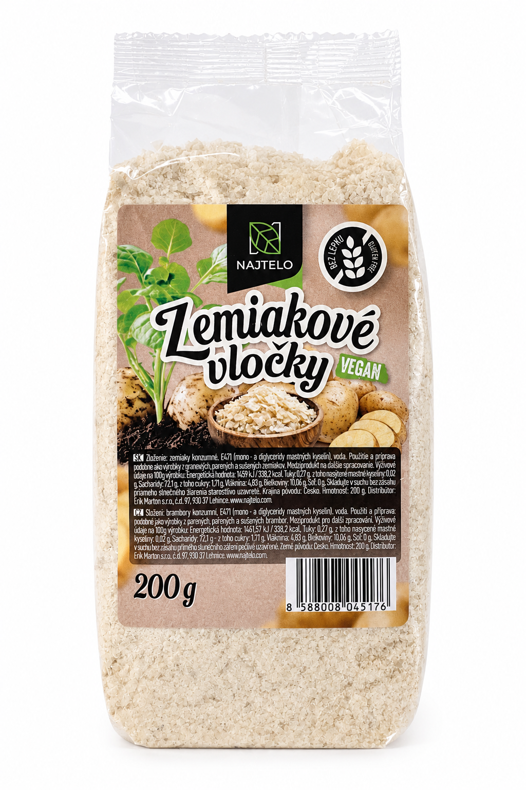 Najtelo Bramborové vločky 200g