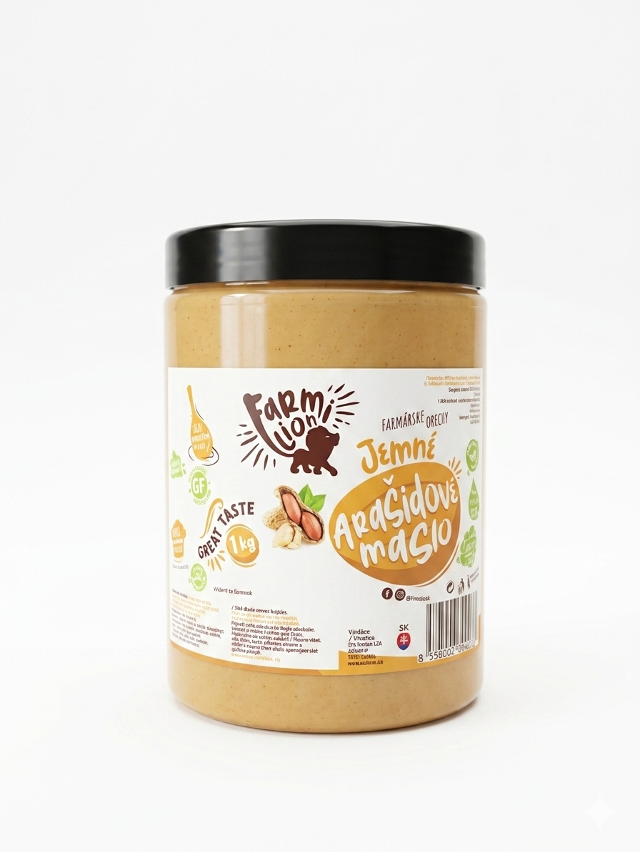 Najtelo Arašídové máslo jemné 1kg