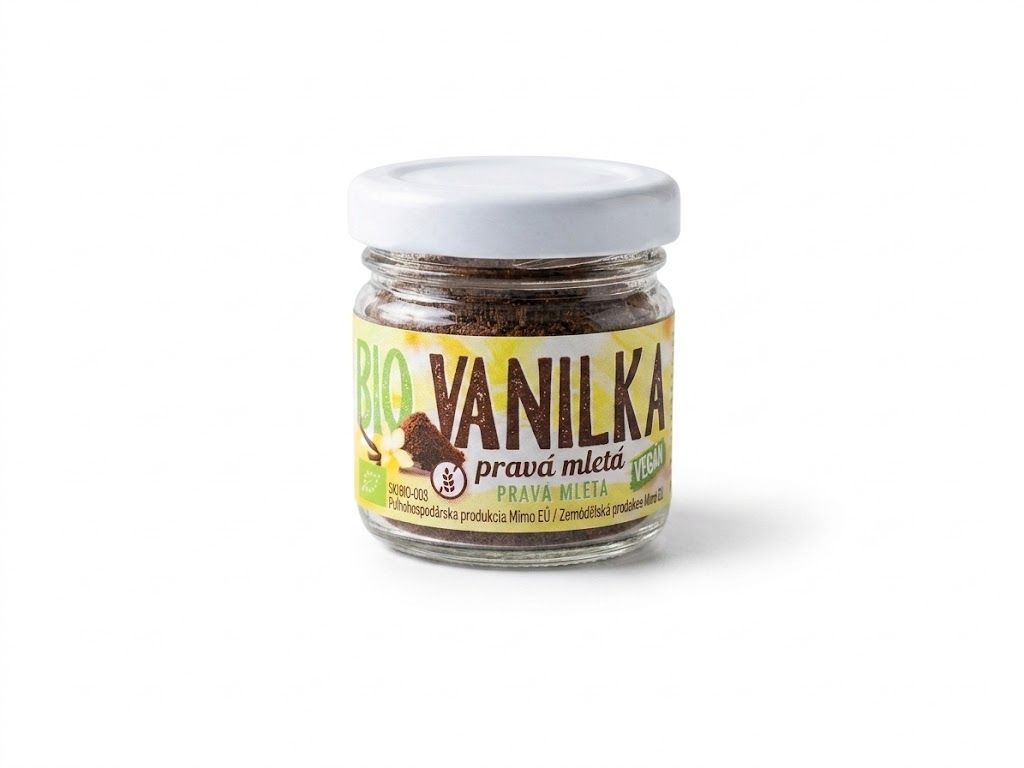 Najtelo bourbon vanilka mletá BIO 15g