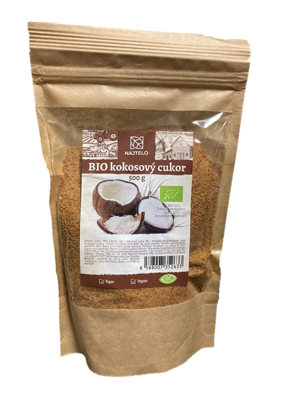 Najtelo Kokosový cukr Bio 500g