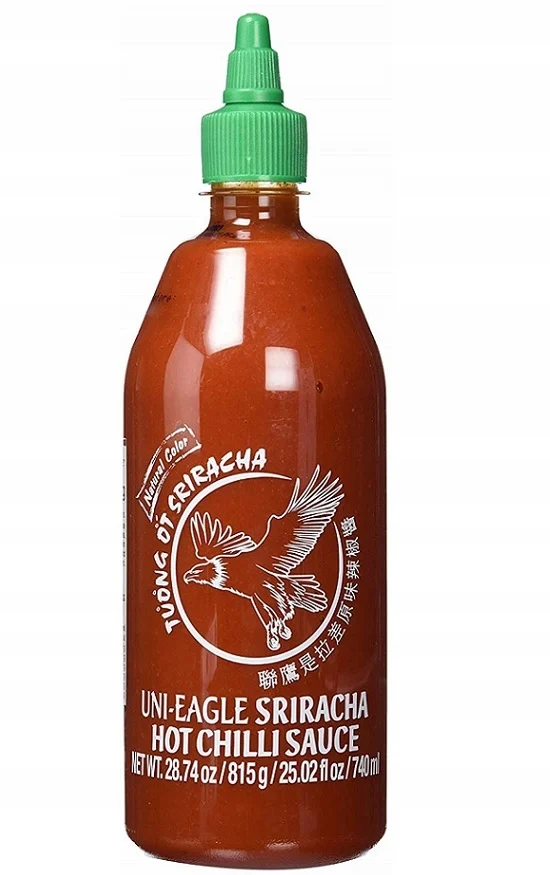 Uni Eagle Sriracha chilli omáčka super štiplavá 740ml