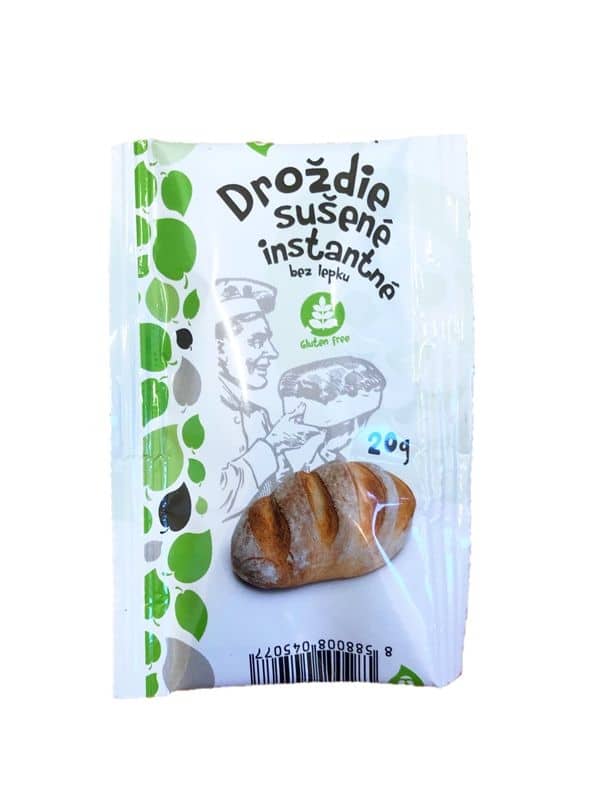 Farmilion Sušené droždí instantní bez lepku 20g