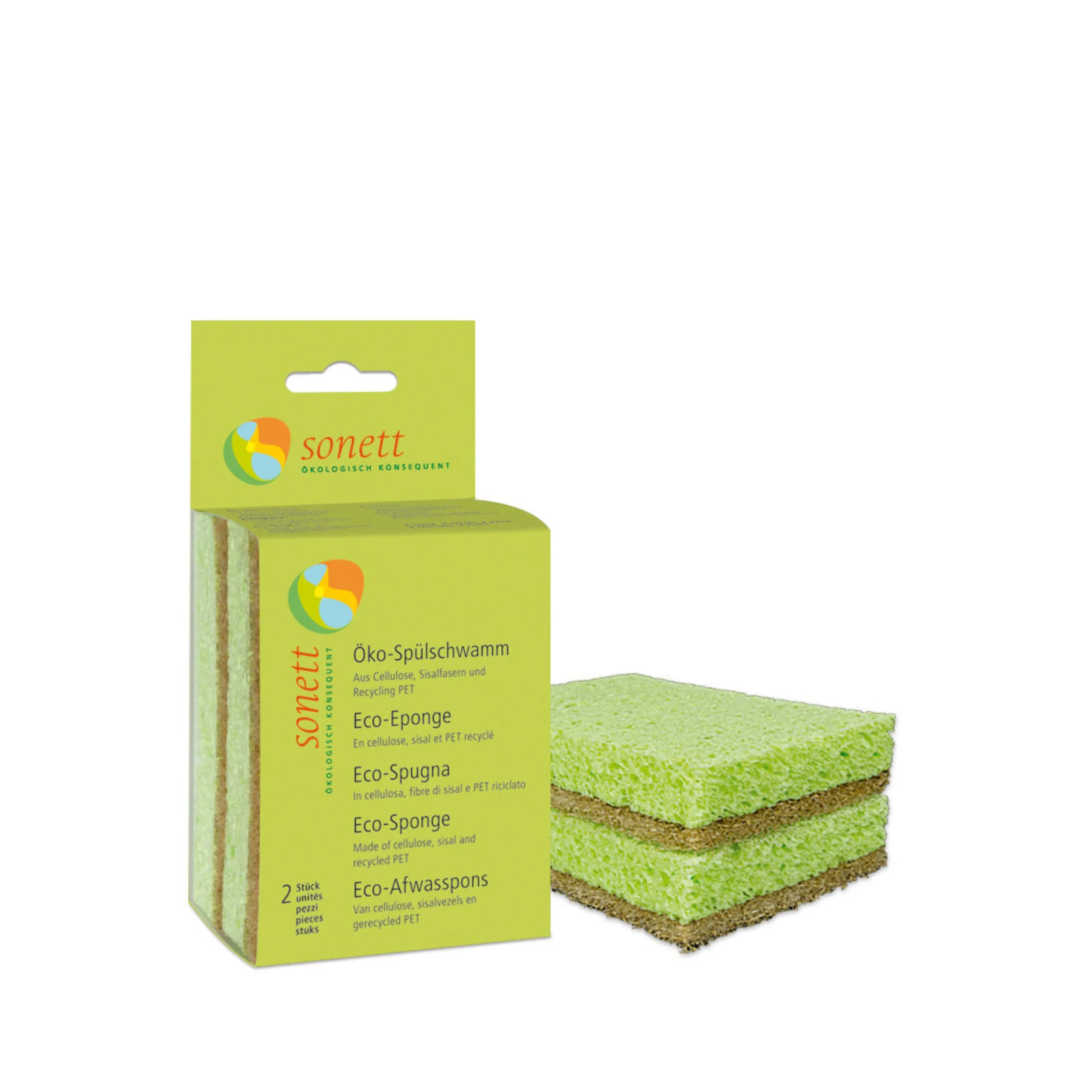 Sonett Eco Sponge Eko mycí houbička 2ks