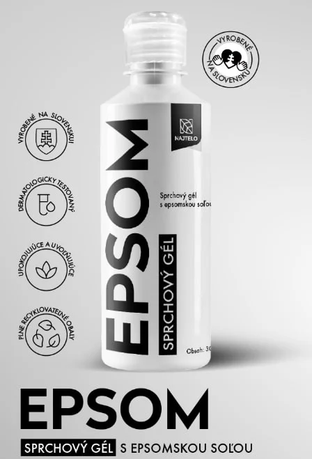 Najtelo Sprchový gel s Epsomskou solí 300ml