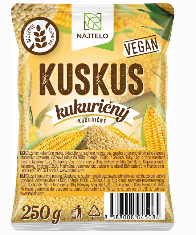 Najtelo kuskus kukuřičný 250g