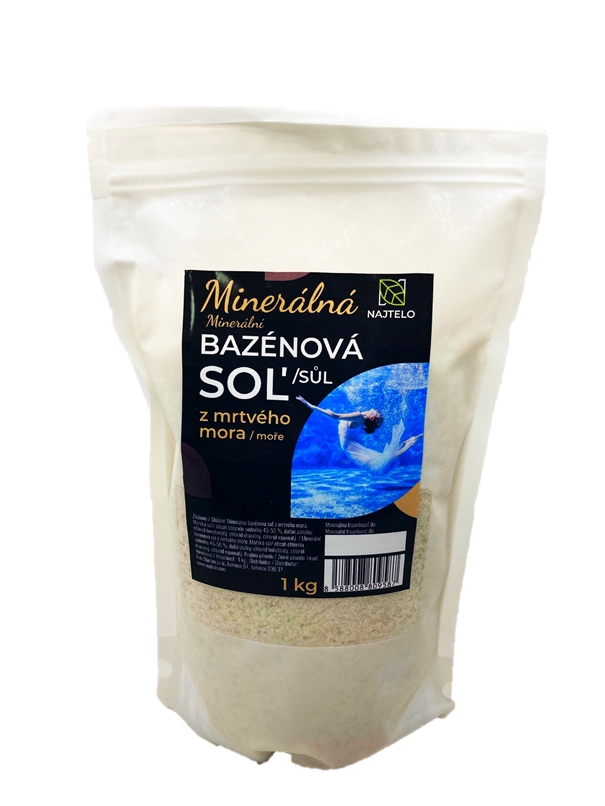 Najtelo sůl z mrtvého moře bazénová (minerální) 1kg