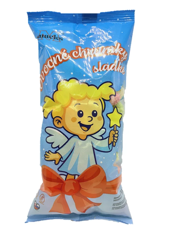 Msnacks Chrumky kukuřičné ovocné 30g Anjel