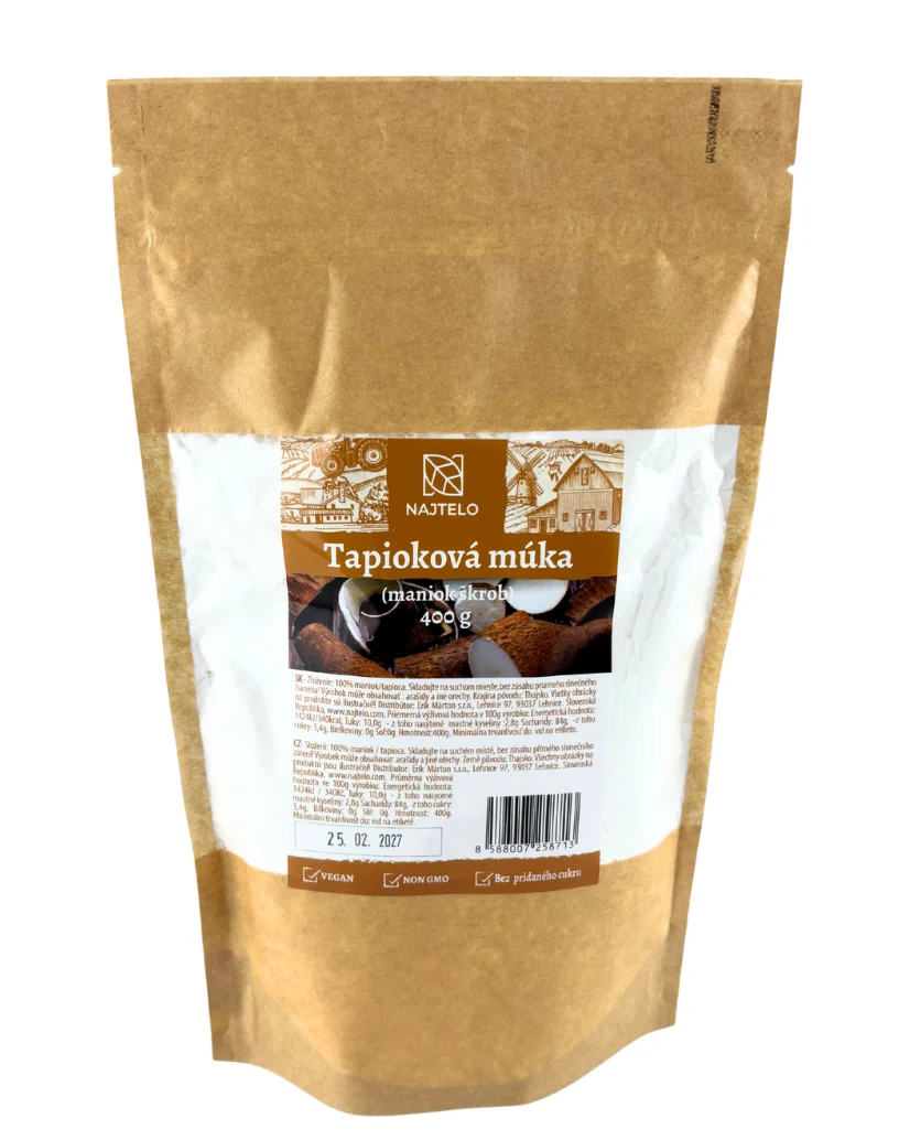 Najtelo Tapioková mouka škrob 400g