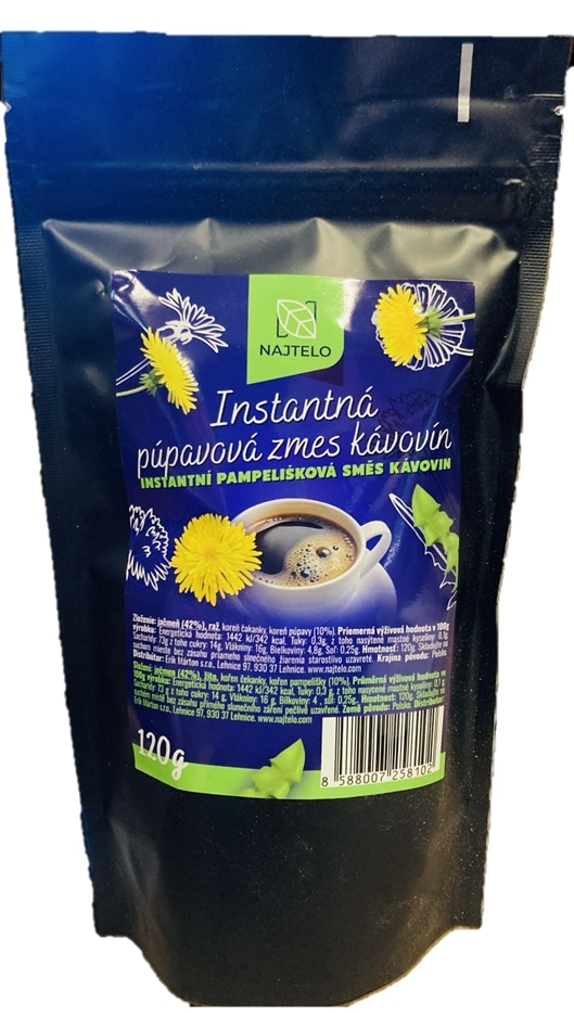 Najtelo pampelišková kávovina instantní 120g