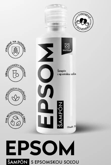 Najtelo Šampon s Epsomskou solí 300ml